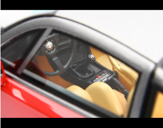 Alfa Romeo SZ (Es 30) 1989 ROSSO ALFA Laudoracing 1:18 Resinemodell (Türen, Motorhaube... nicht zu öffnen!)